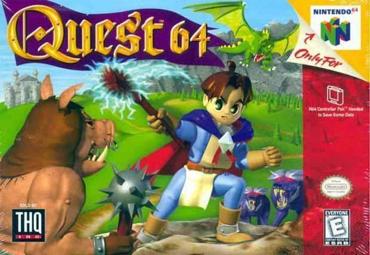 Quest 64 (Nintendo 64) - Game Manual Only