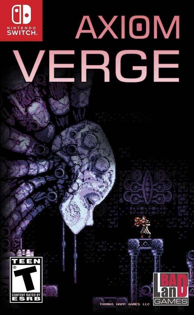 Axiom Verge (Nintendo Switch) - Game Manual Only