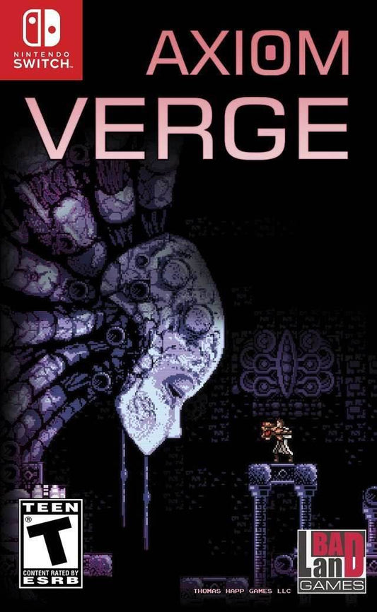Axiom Verge (Nintendo Switch) - Game Manual Only