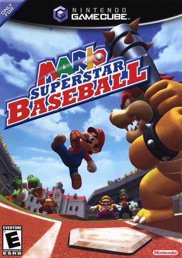 Mario Superstar Baseball (Gamecube) - Game Manual Only