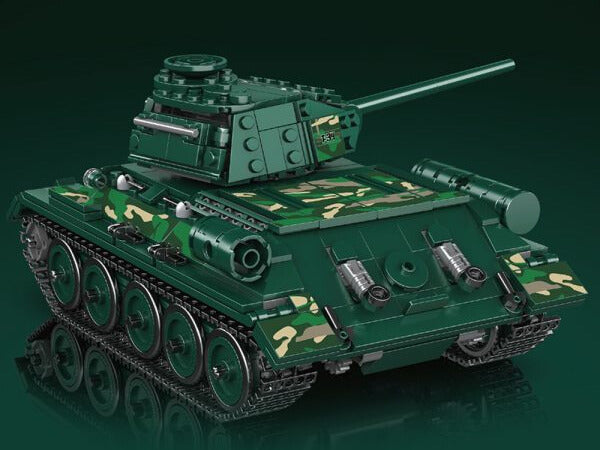 WWII - Remote Controlled Russian T-34 Tank - Mil-Blox