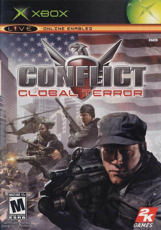 Conflict Global Terror (Xbox) - Game Manual Only