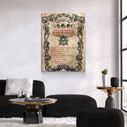 Spell To Protect Canvas Wall Art, Spell To Protect Yourself, Wiccan Decor, Banish Bad Energy, Wiccan Art, Protection Spell, Spirit Art