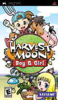 Harvest Moon: Boy & Girl (PSP) - Game Manual Only