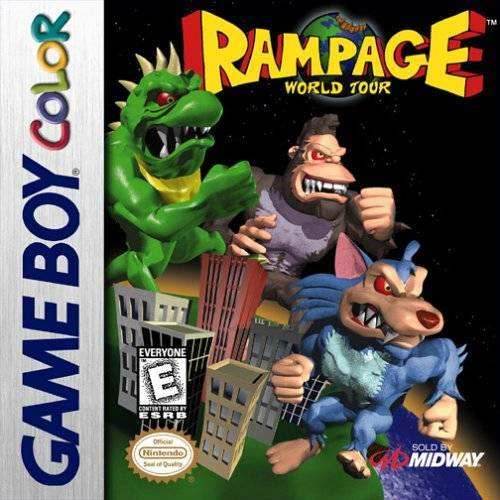 Rampage World Tour (Gameboy Color) - Game Manual Only