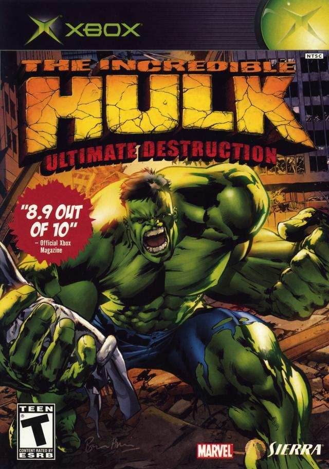The Incredible Hulk Ultimate Destruction (Xbox) - Game Manual Only