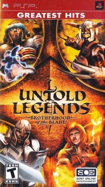 Untold Legends Brotherhood of the Blade (Greatest Hits) -PSP - 