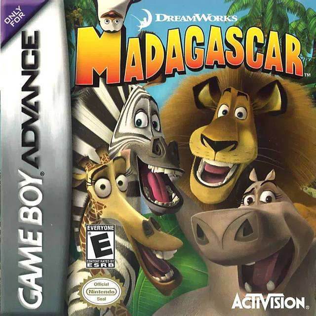 Madagascar (Gameboy Advance) - Game Manual Only