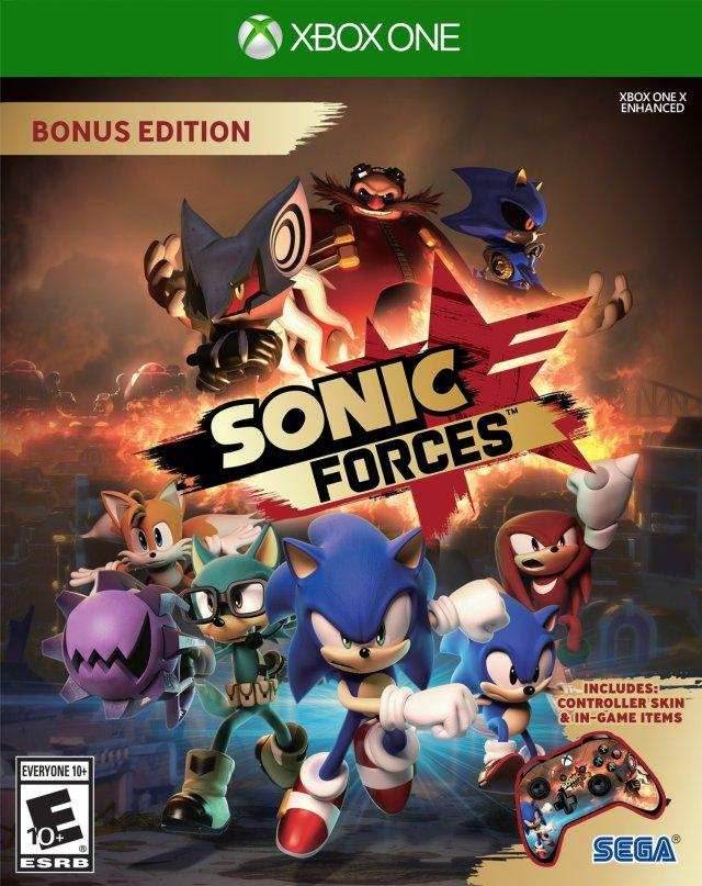 Sonic Forces (Bonus Edition) (Xbox One) - Game Manual Only