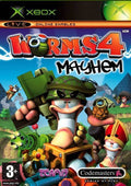 Worms 4 Mayhem (Xbox) - Game Manual Only