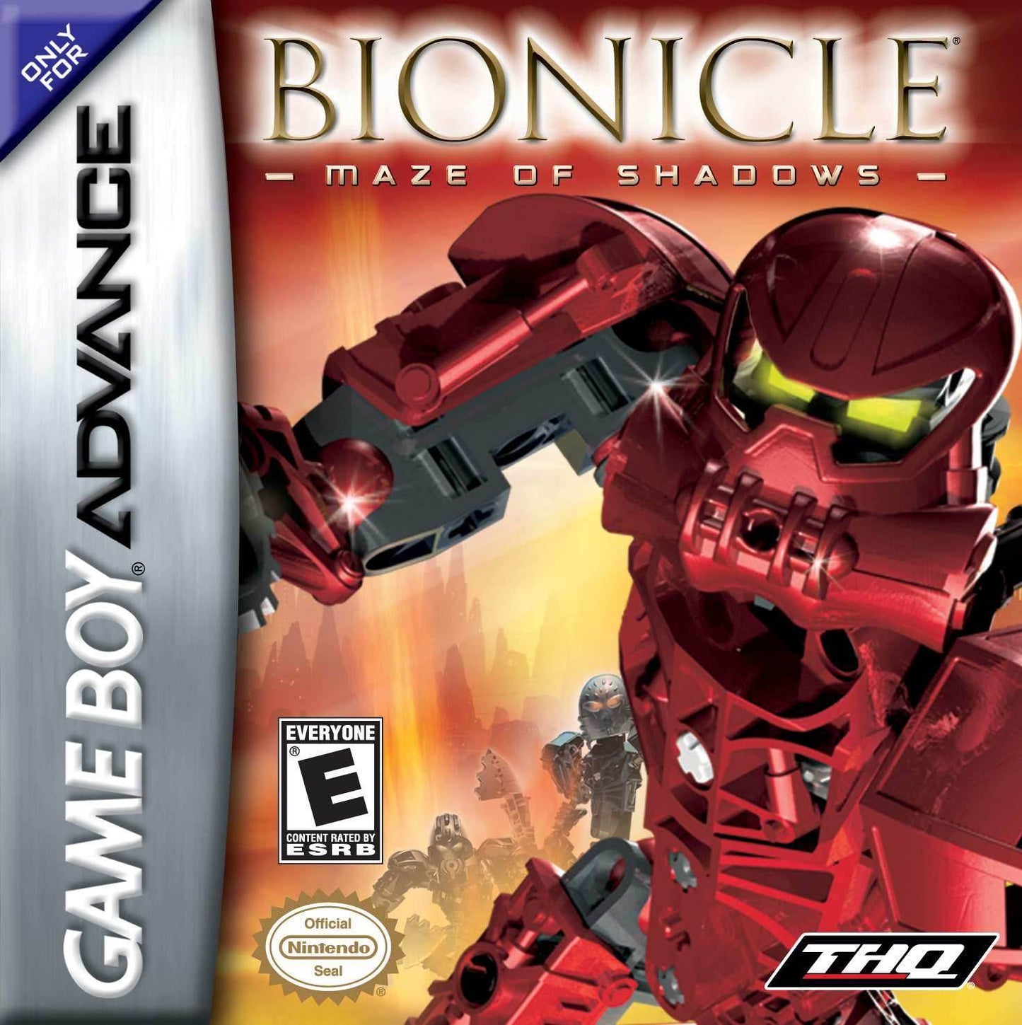 Bionicle Maze of Shadows (Gameboy Advance) - Game Manual Only