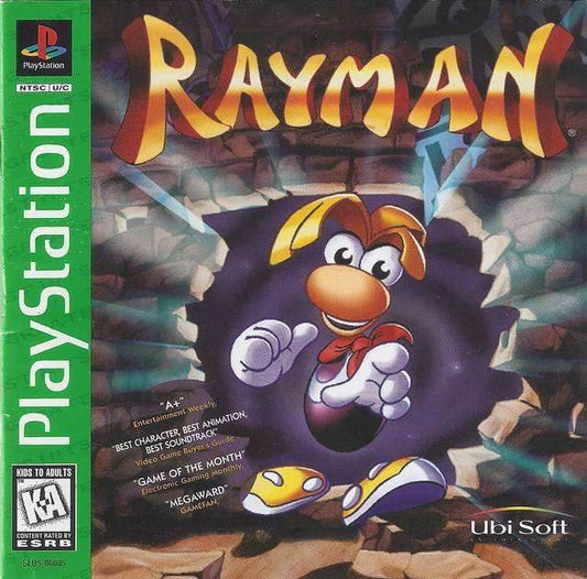 Rayman (Greatest Hits) (Playstation) - Game Manual Only