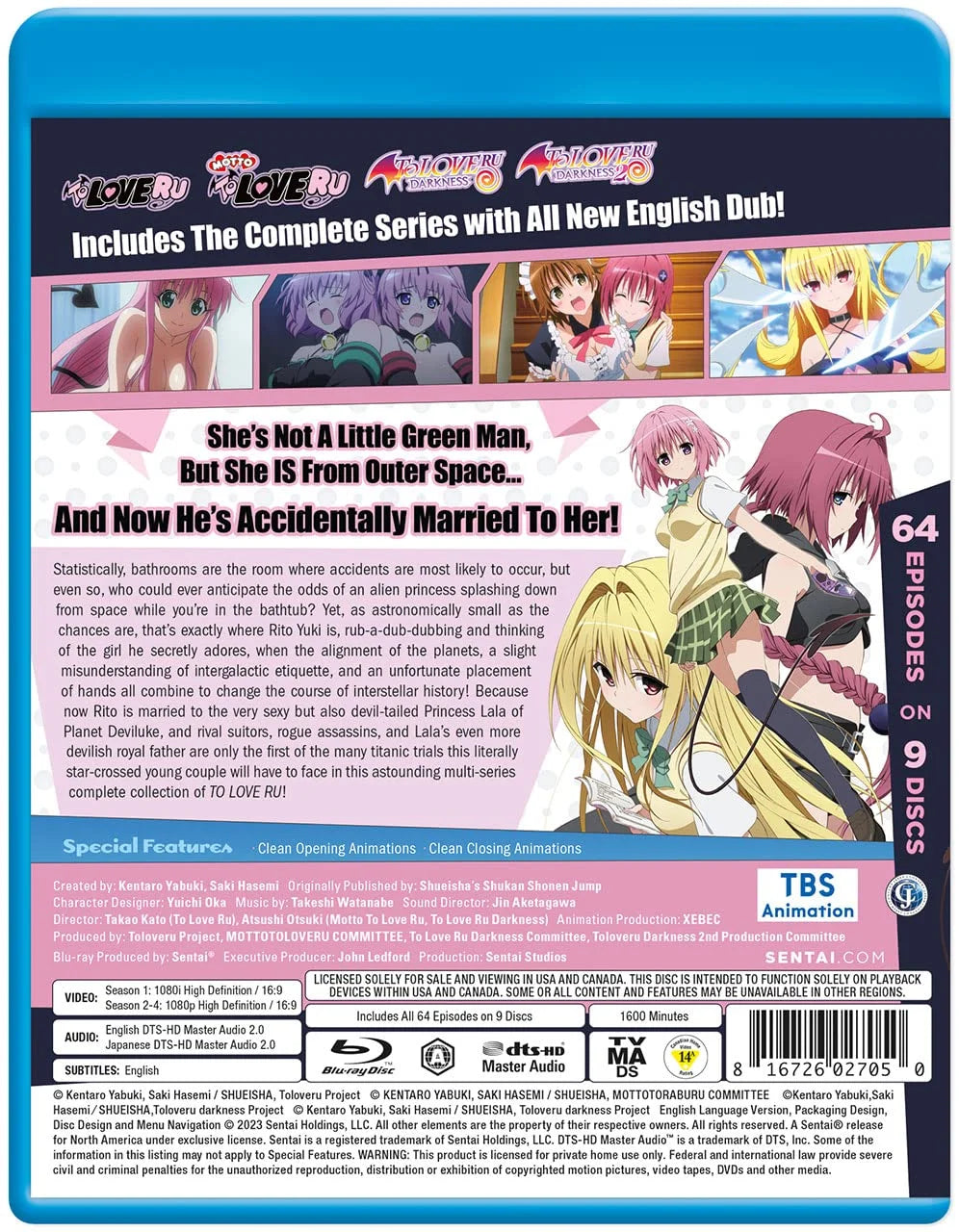 To Love Ru: The Complete Series (Blu-ray)
