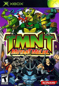 TMNT Mutant Melee (Xbox) - Game Manual Only