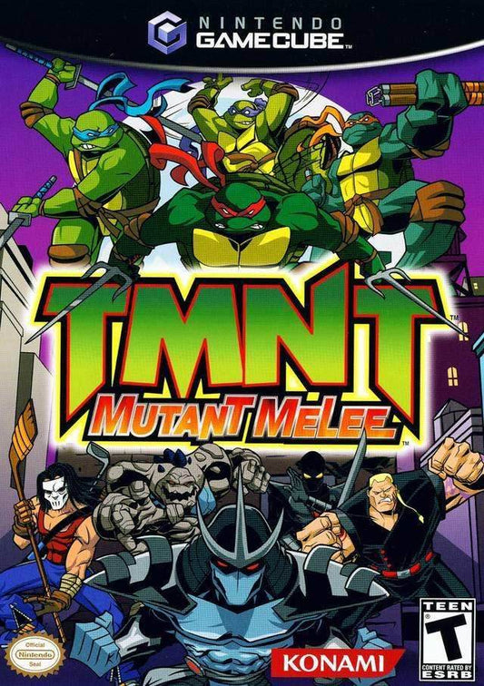 TMNT Mutant Melee (Gamecube) - Game Manual Only