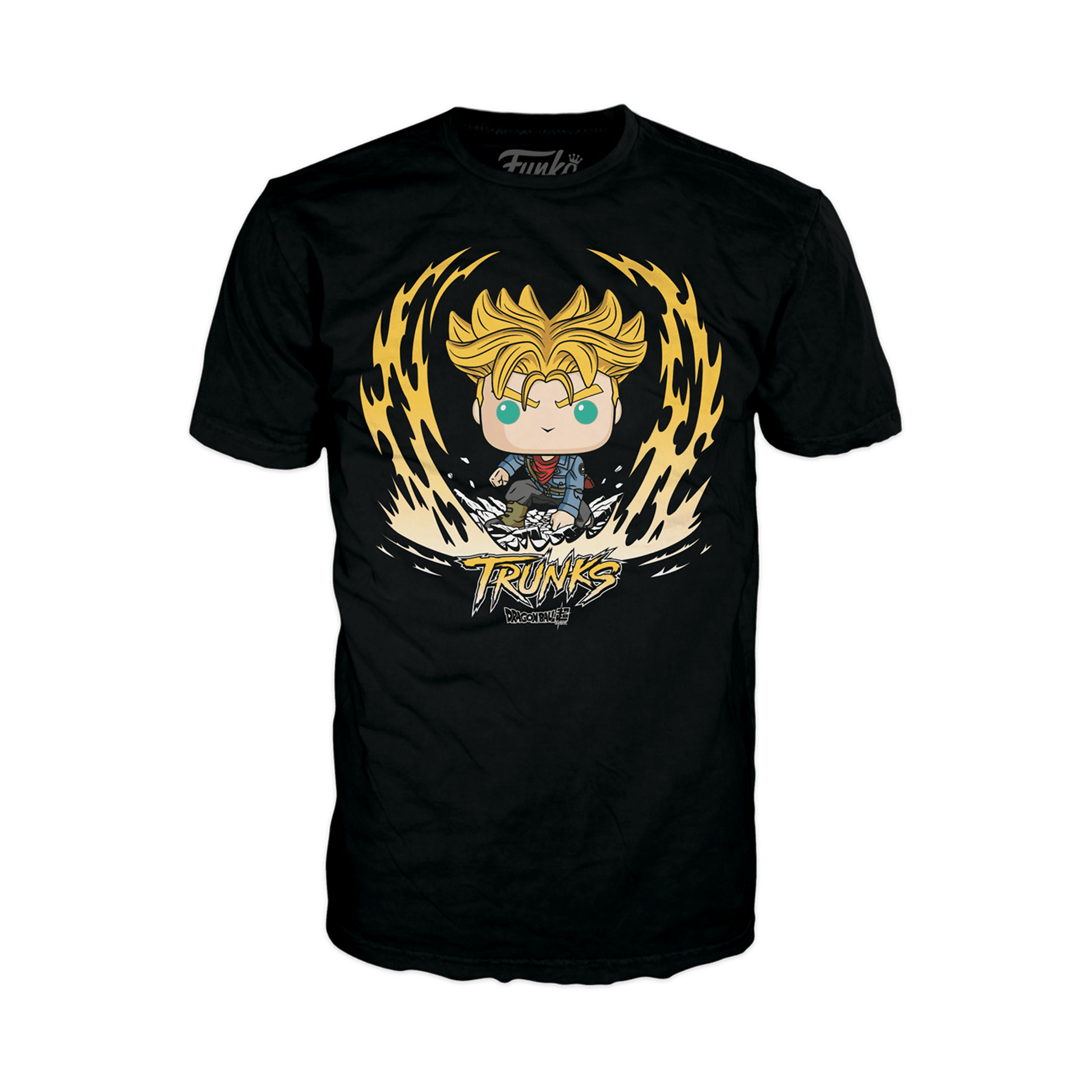 Funko Pop! Boxed Tee: Dragon Ball Super - Trunks Adult Unisex T-Shirt - S