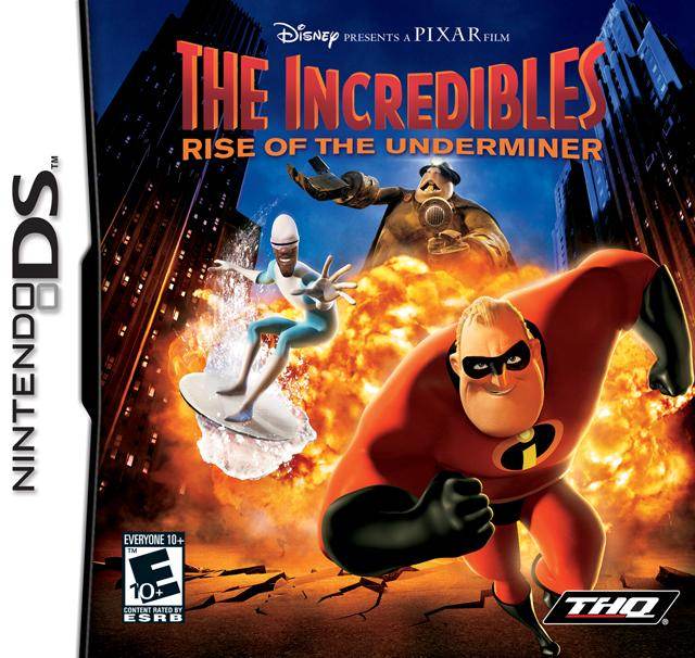 The Incredibles Rise of the Underminer (Nintendo DS) - Game Manual Only