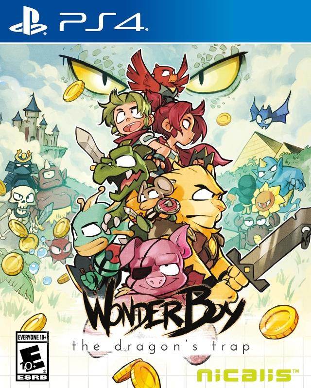 Limited Run Games #73: Wonderboy: The Dragons Trap (Playstation 4) - Game Manual Only