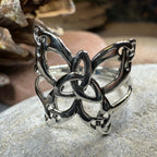 Trinity Knot Butterfly Ring