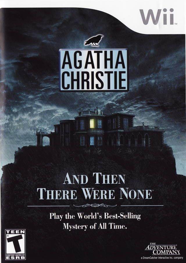 Agatha Christie And Then There Were None (Wii) - Game Manual Only