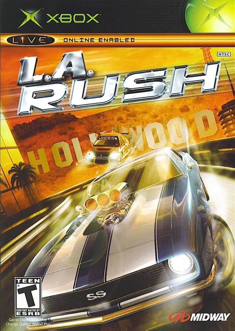 LA Rush (Xbox) - Game Manual Only