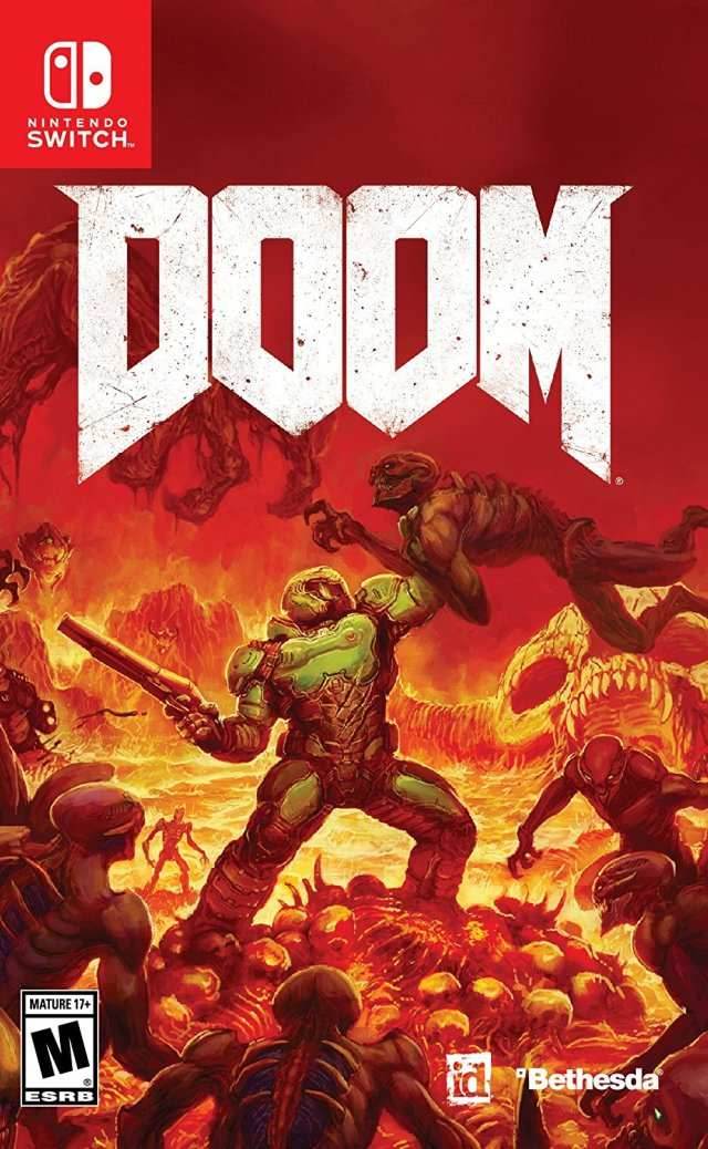 DOOM (Nintendo Switch) - Game Manual Only