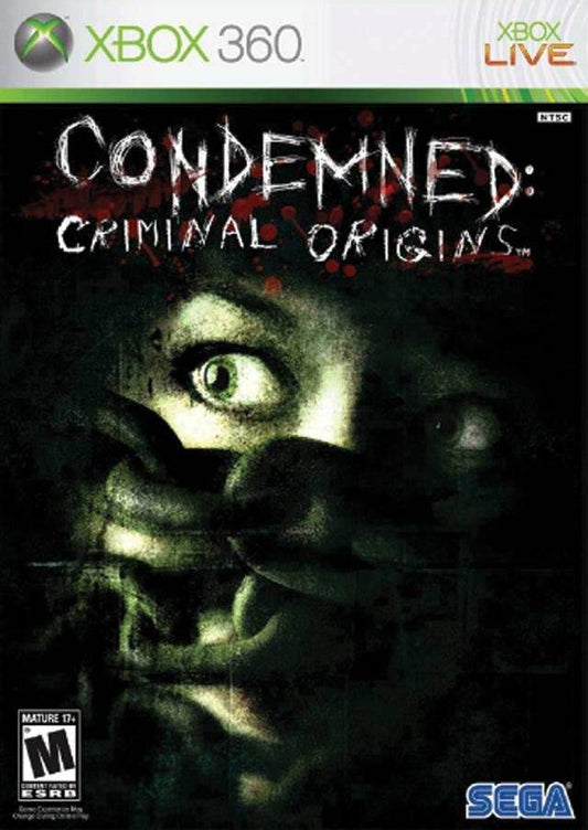 Condemned Criminal Origins (Xbox 360) - Game Manual Only