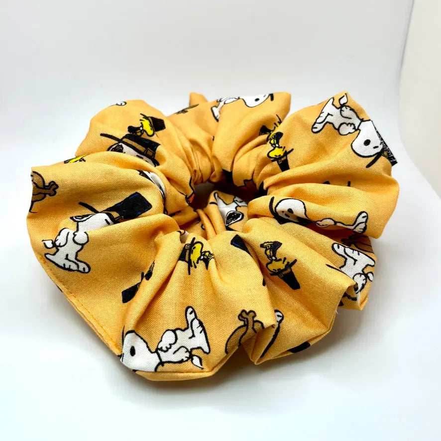 Snoopy Thanksgiving Scrunchie - 