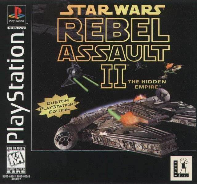 Star Wars Rebel Assault II The Hidden Empire (Playstation) - Game Manual Only
