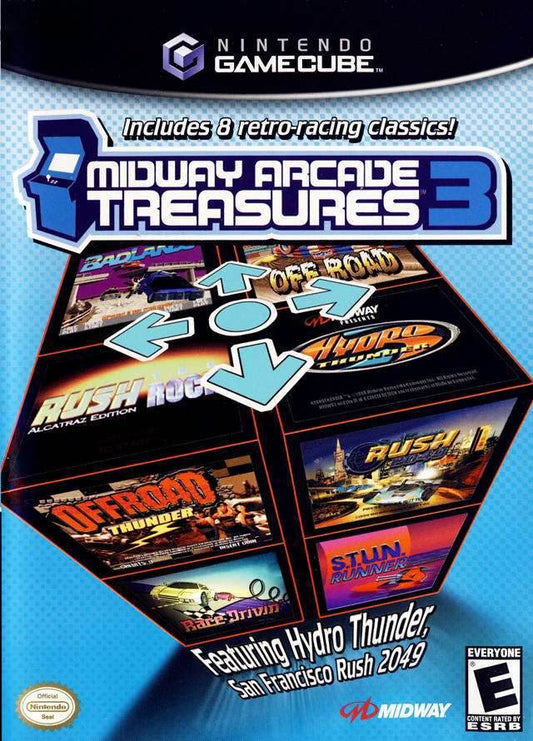 Midway Arcade Treasures 3 (Gamecube) - Game Manual Only