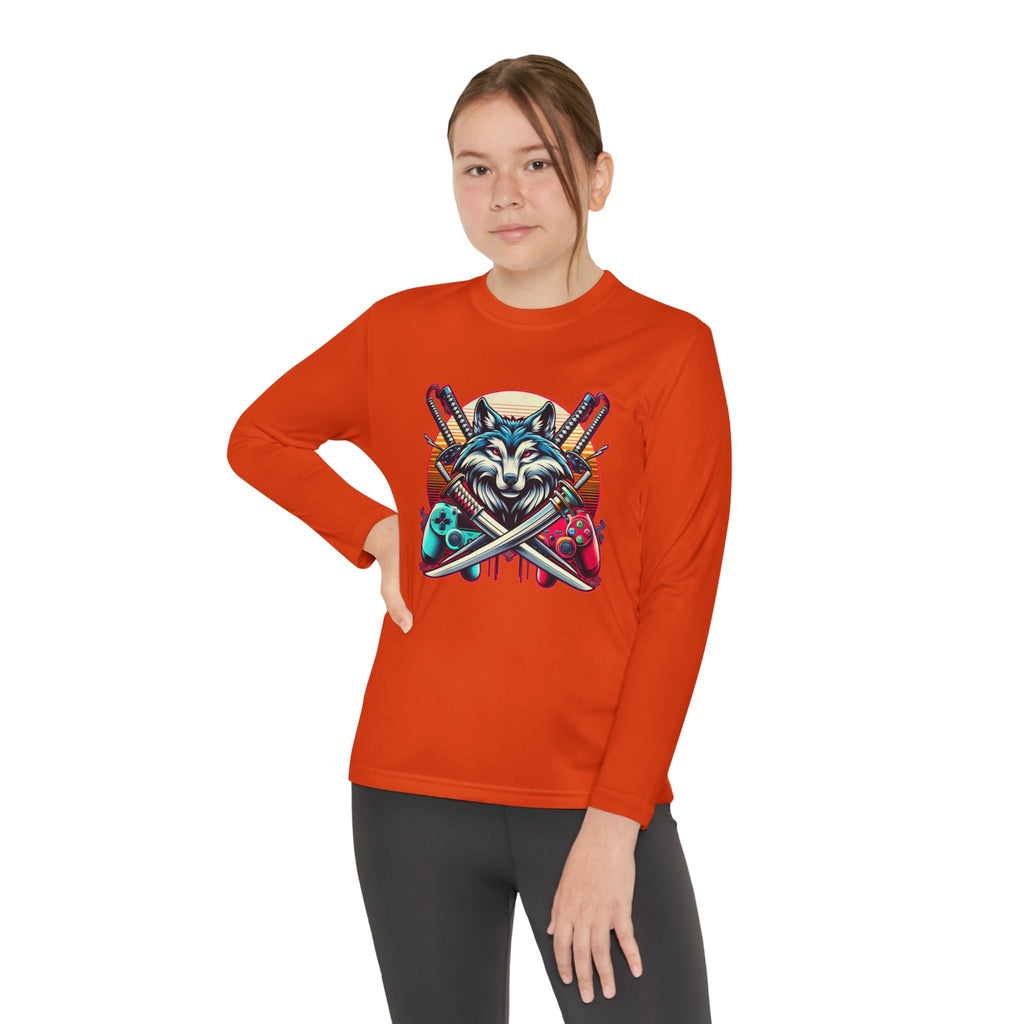 Xp wolf gamer long sleeve shirt