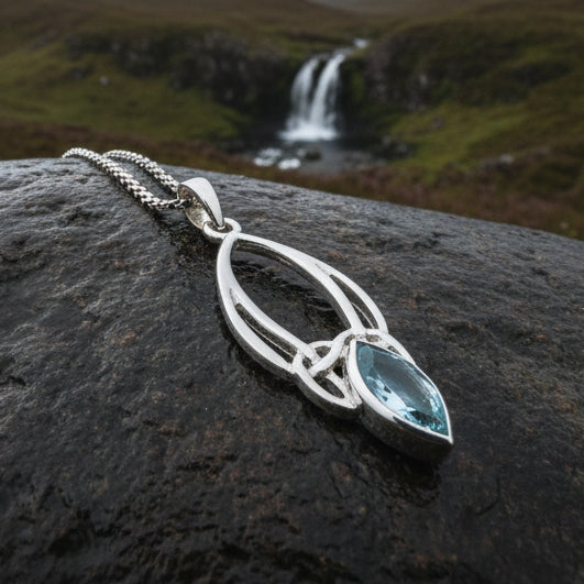 Vanessa Trinity Knot Necklace