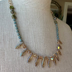 Peacock Crystal Necklace