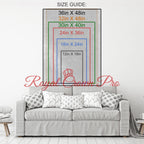 Street King Cat Canvas Wall Art, Abstract Cat Art, Street Cat Art, Cat With Crown Print, Funny Cat Print