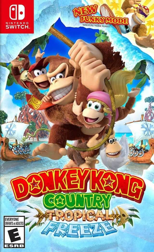 Donkey Kong Country: Tropical Freeze (Nintendo Switch) - Game Manual Only