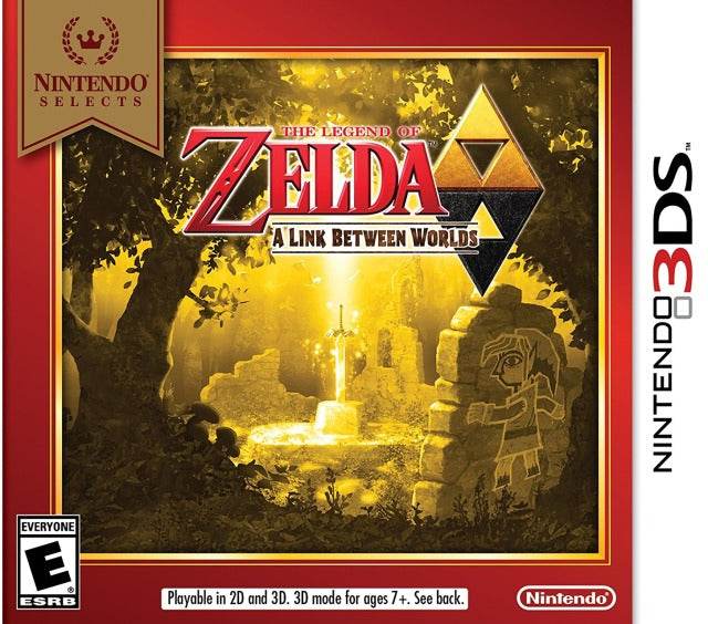 The Legend of Zelda A Link Between Worlds (Nintendo Selects) (Nintendo 3DS) - Brand New