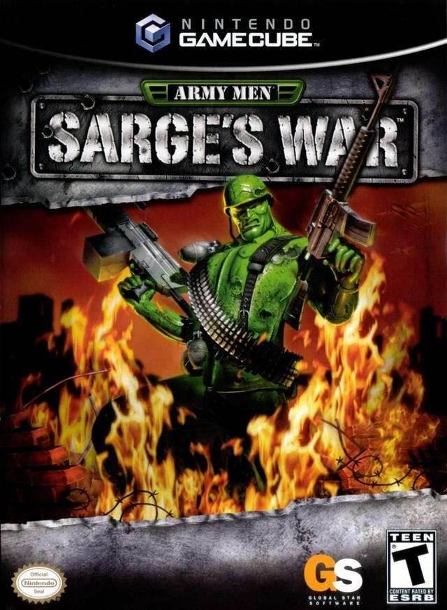 Army Men Sarge's War (Gamecube) - Game Manual Only