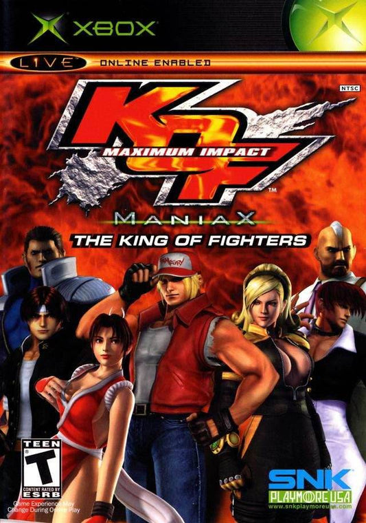 King of Fighters Maximum Impact Maniax (Xbox) - Game Manual Only