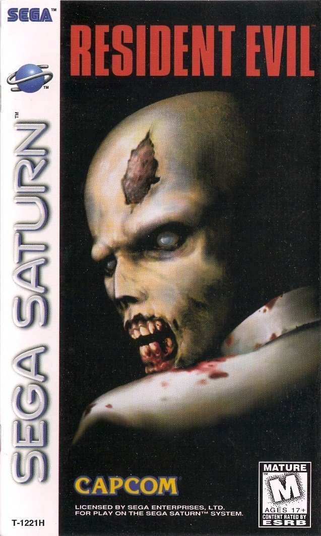Resident Evil (Sega Saturn) - Game Manual Only