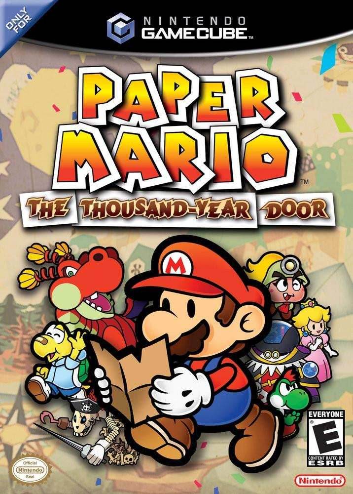 Paper Mario Thousand Year Door (Gamecube) - Game Only