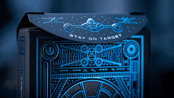 Star Wars Light Side (Blue) Playing Cards by theory11 - 
