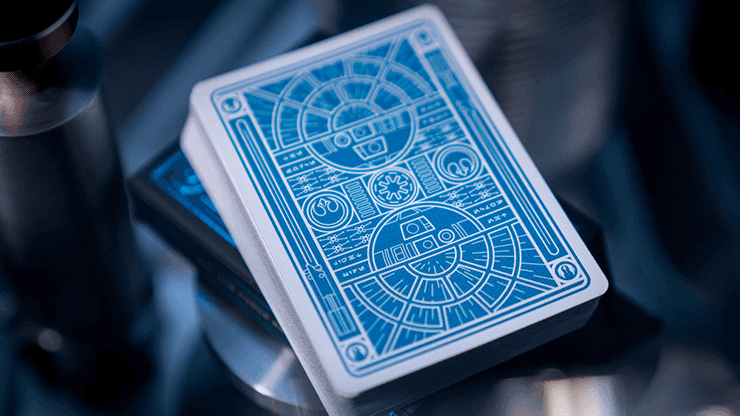 Star Wars Light Side (Blue) Playing Cards by theory11 - 