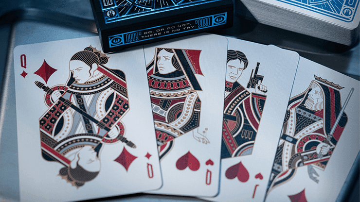Star Wars Light Side (Blue) Playing Cards by theory11 - 