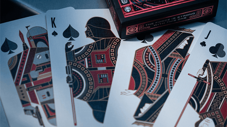 Star Wars Dark Side (RED) Playing Cards by theory11 - 