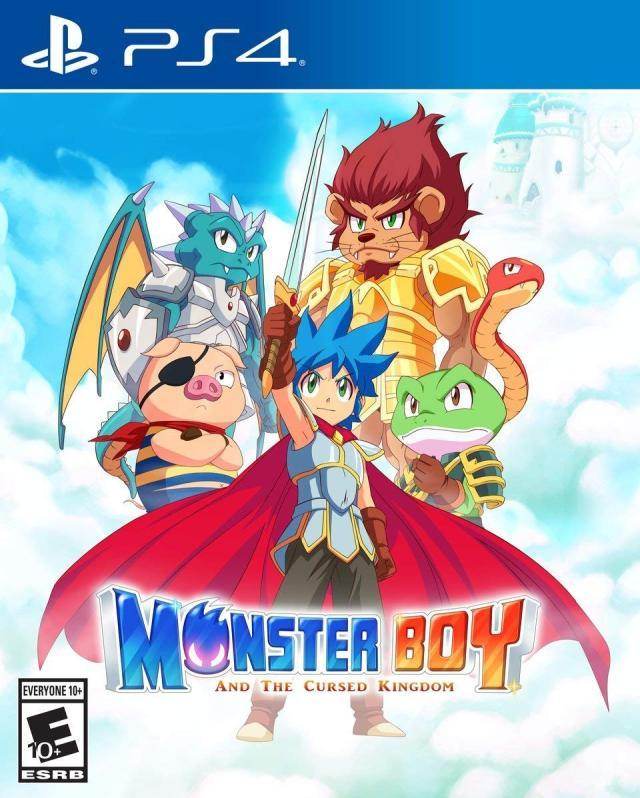 Monster Boy and the Cursed Kingdom (Playstation 4) - Game Manual Only