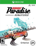 Burnout Paradise Remastered (Xbox One) - Game Manual Only