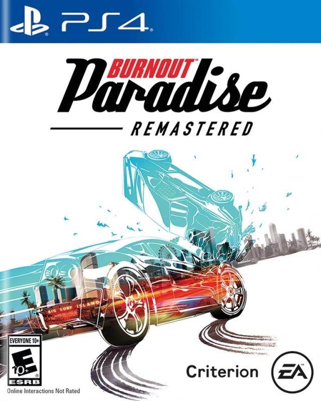 Burnout Paradise Remastered (Playstation 4) - Game Manual Only