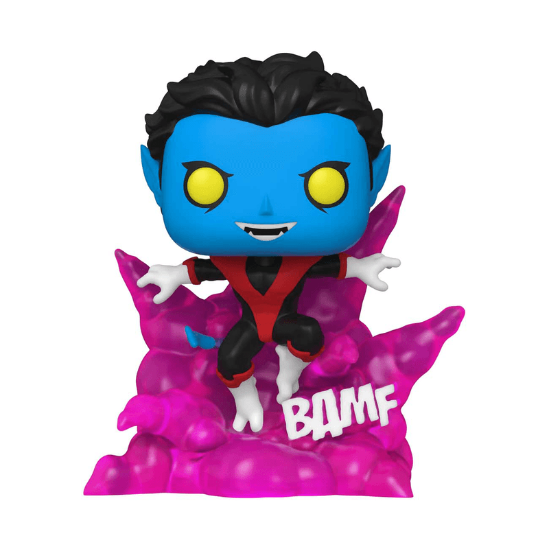 Funko Pop! Deluxe Marvel Comics: X-Men - Nightcrawler Glow-In-The-Dark PX Previews Exclusive - 