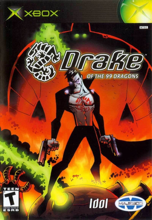 Drake of the 99 Dragons (Xbox) - Game Manual Only