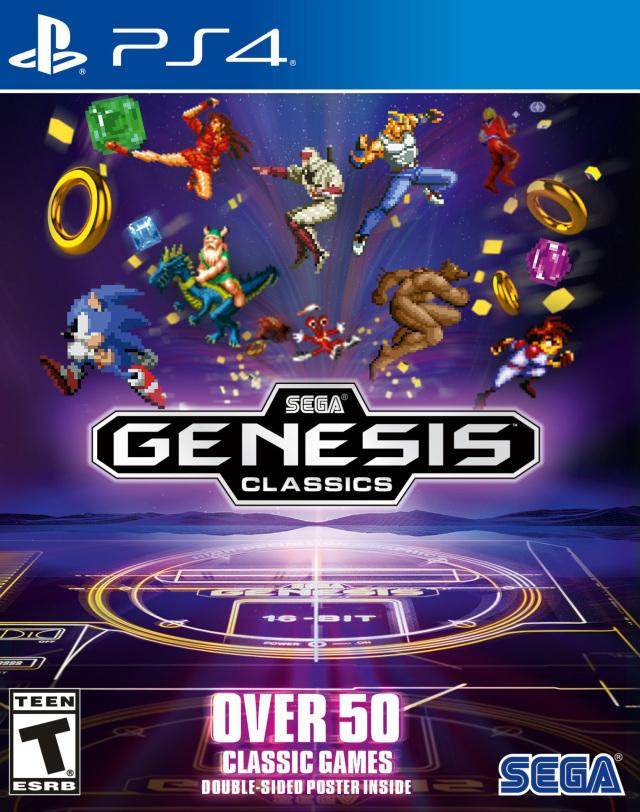 Sega Genesis Classics (Playstation 4) - Game Manual Only